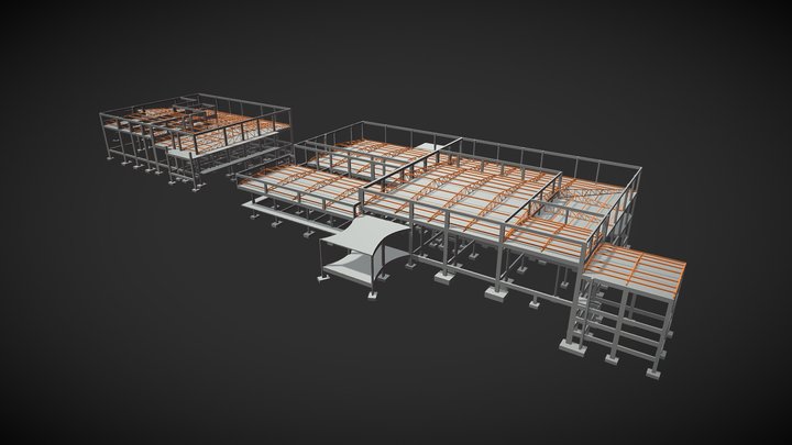 Prefeitura e Câmara dos Vereadores 3D Model