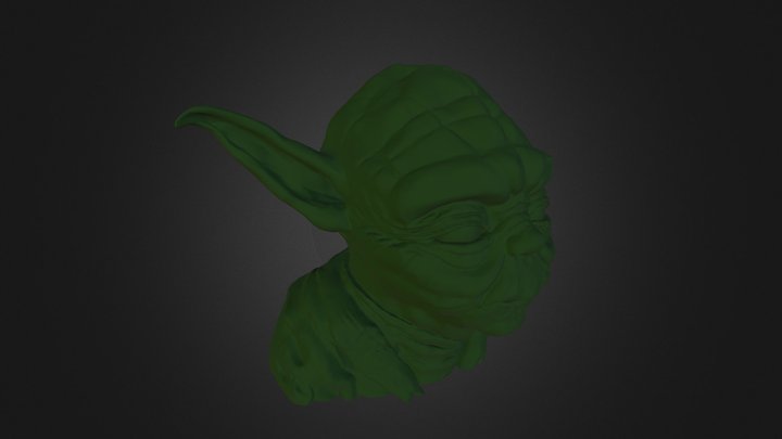 Yoda Small First Go 3D Model