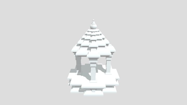 Temple Model final 3D Model