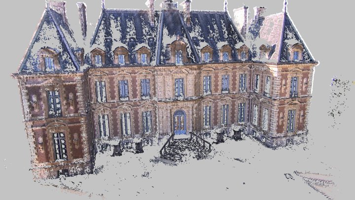 Sceaux Castle 3D Model