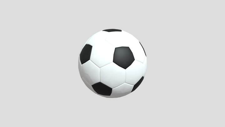 Soccer Ball 3D Model