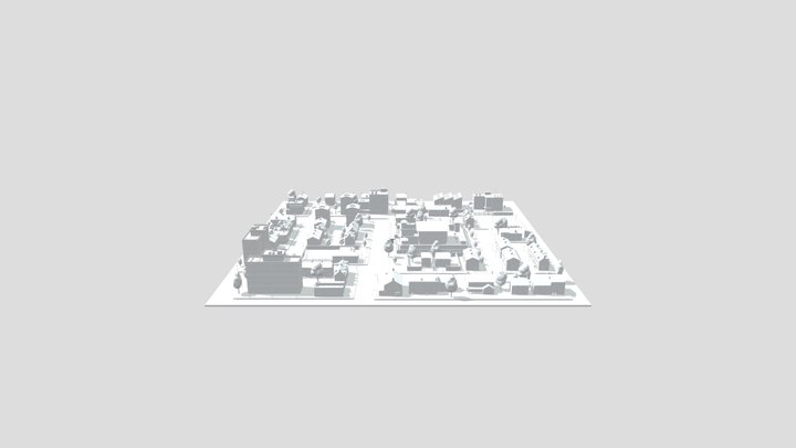 City_01 3D Model