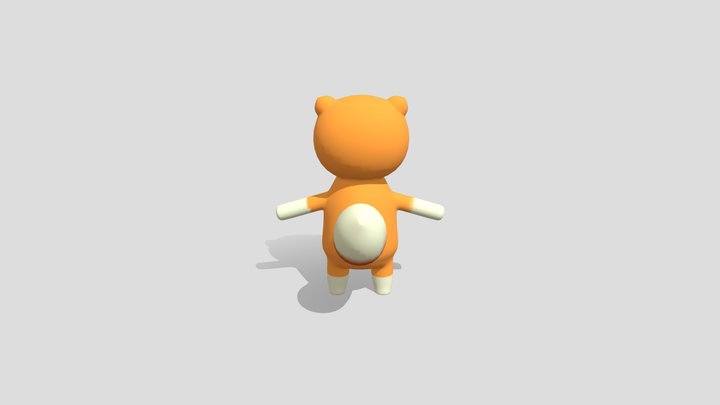 Ecureuil asset effect VR 3D Model