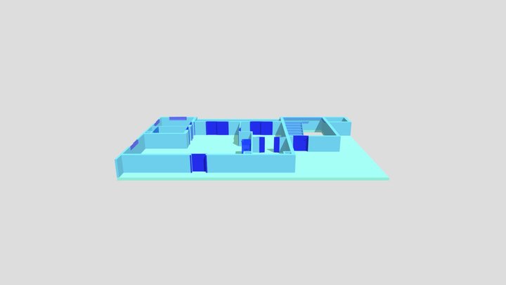 Ejercicio_2_planta_3d_parte_2 3D Model