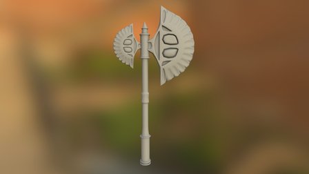 fancy axe 3D Model