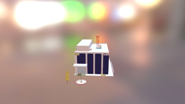 3D OFFICE 3D Model