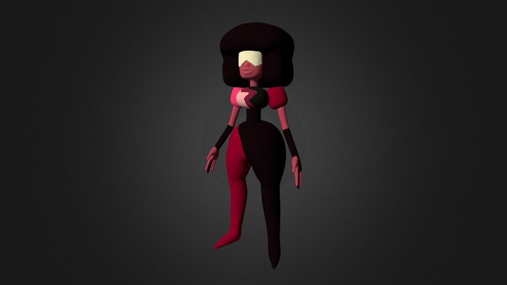 Garnet 3D Model