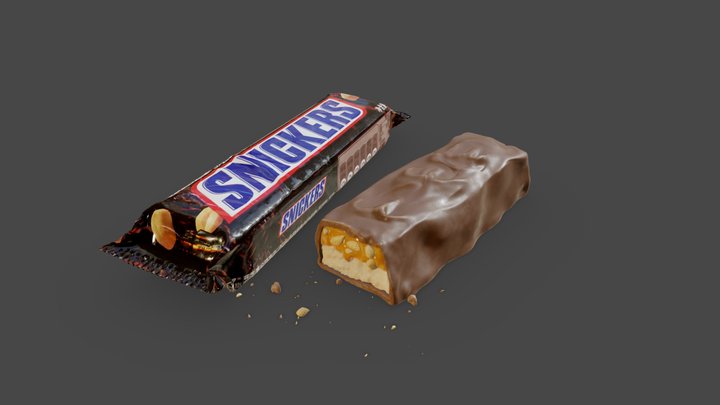 Snickers 3D Model