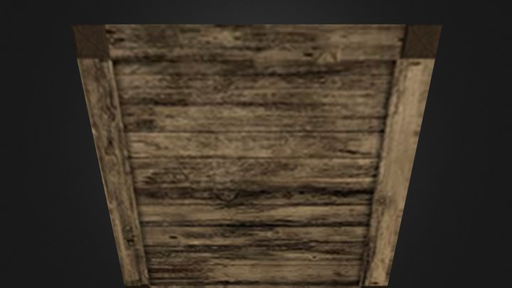 Crate 3D Model