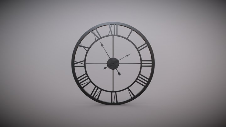 Clock 3D Model