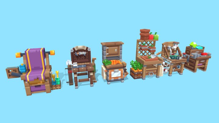 Workbench 3D models - Sketchfab