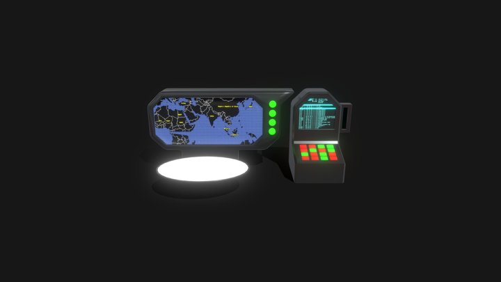 Terminal 2 3D Model