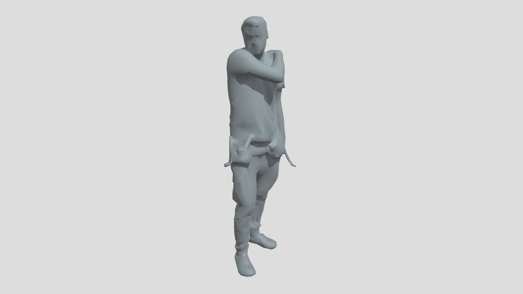 Lowpoly Construction Worker