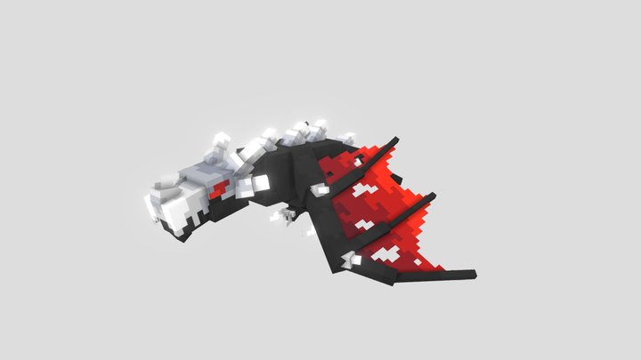 Grim dragon 3D Model