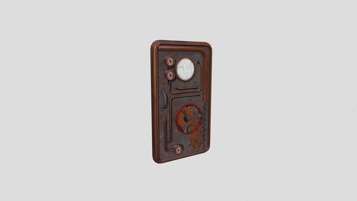 дверь_D2 3D Model