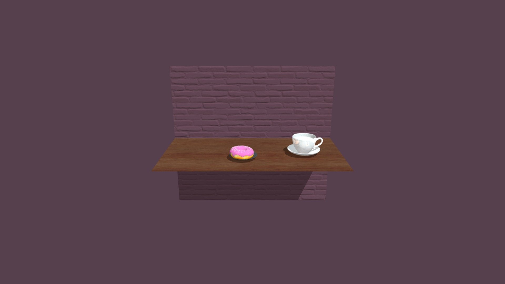 Coffee With Donut