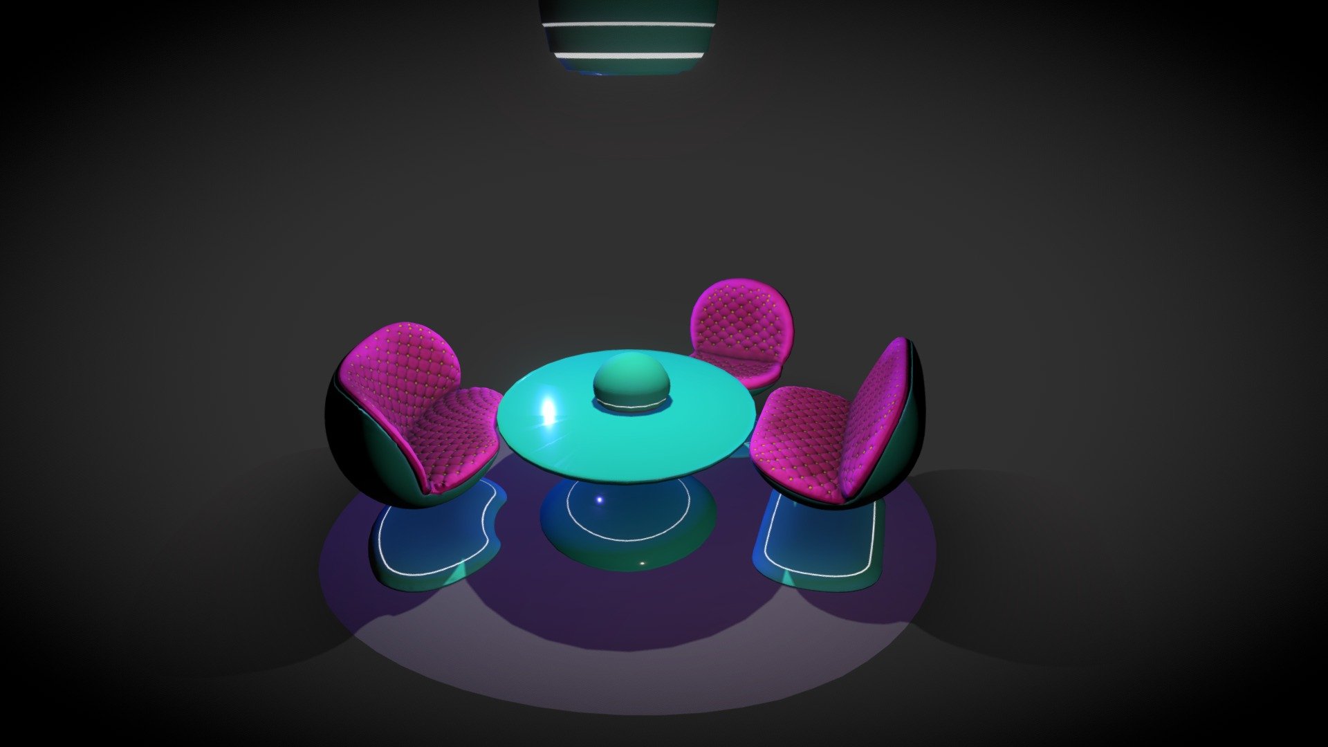 SciFi Smart Furniture 3D model by ItamarBN [5d562f2] Sketchfab