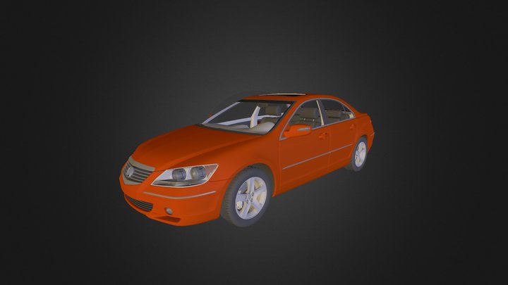 Acura RL 2006 3D Model