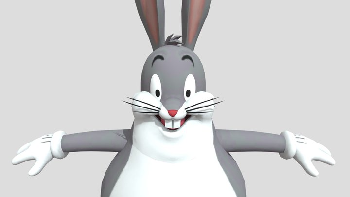 Big Chungus🐰 3D Model