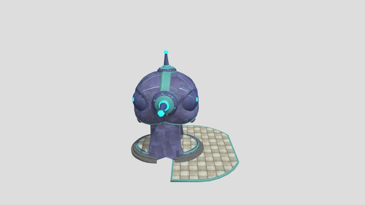 Pvz Gw2 Entrance  Replica 3D Model