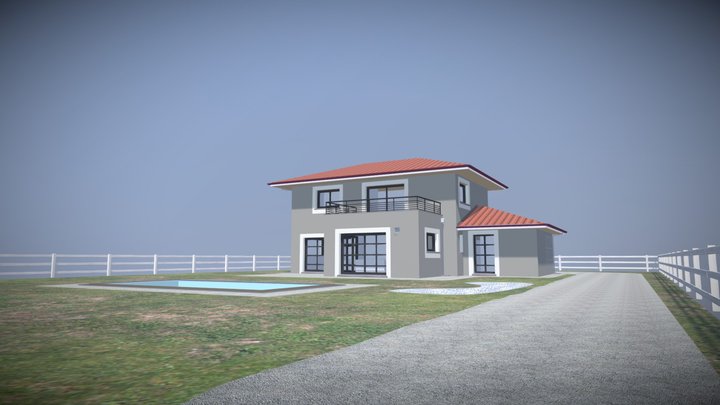 Maison a Coublevie 3D Model