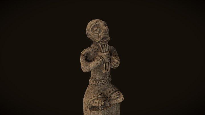 Idol 3D Model