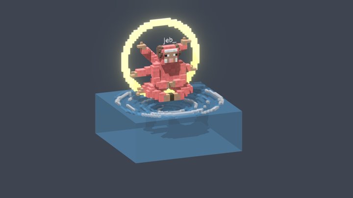 Water sheep 3D Model