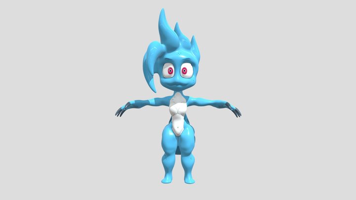 Mauri the peltobatrachus 3D Model