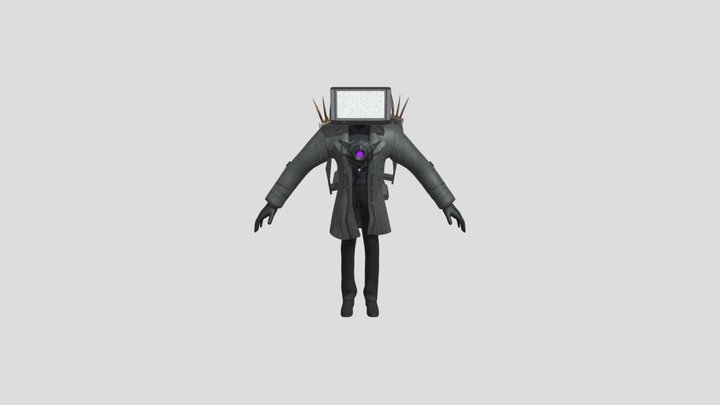 Titan-tv-man 3D Model
