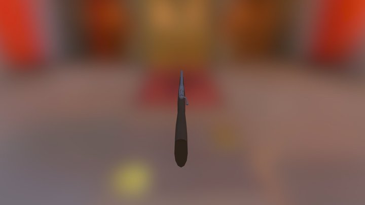 Hunting Rifle Scopeless 3D Model