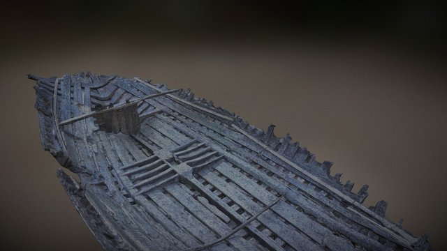 Laevavrakk Peeter 3D Model