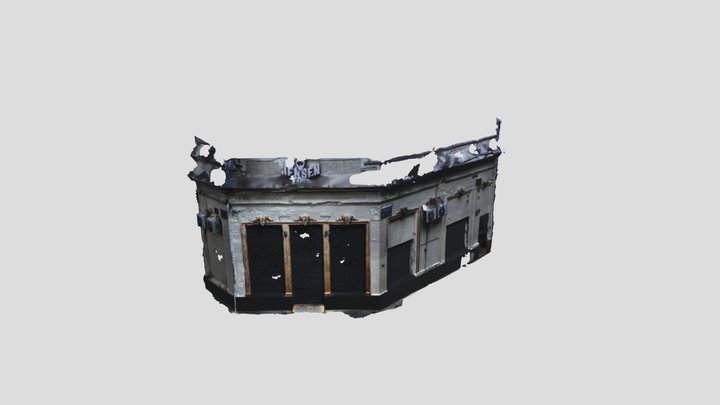 Patologías de edificio Esquina Brown y Pichincha 3D Model