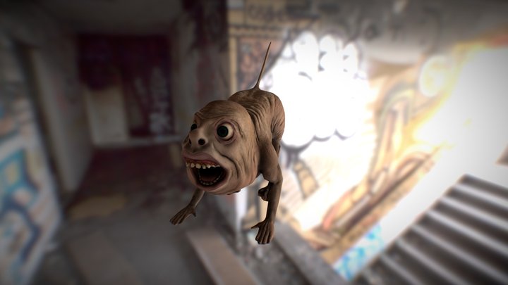 Misformed creature 3D Model