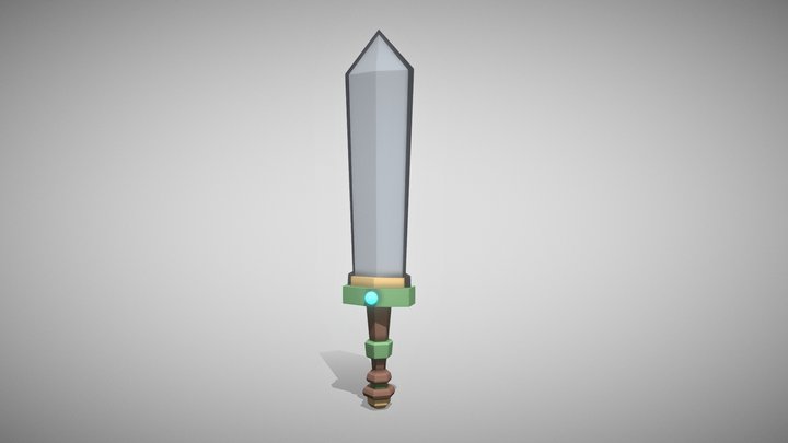 RPG Sword 3D Model