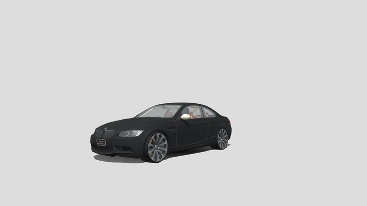 BMW M3 E92 – Modello 3D gratuito STL