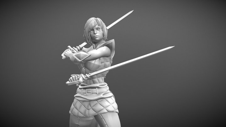 Dark Duelist 3D Model