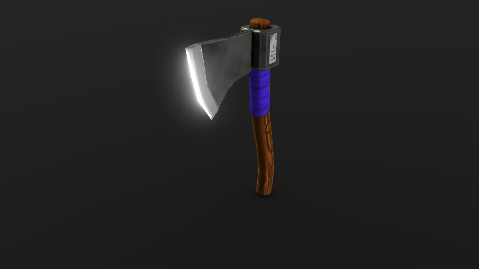 Hand Painted Axe - 3D model by rafalmajcher03 [5d5fd40] - Sketchfab