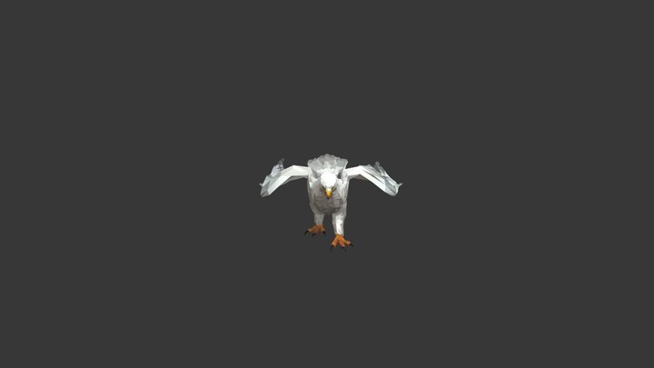 Eagle Walk 3D Model