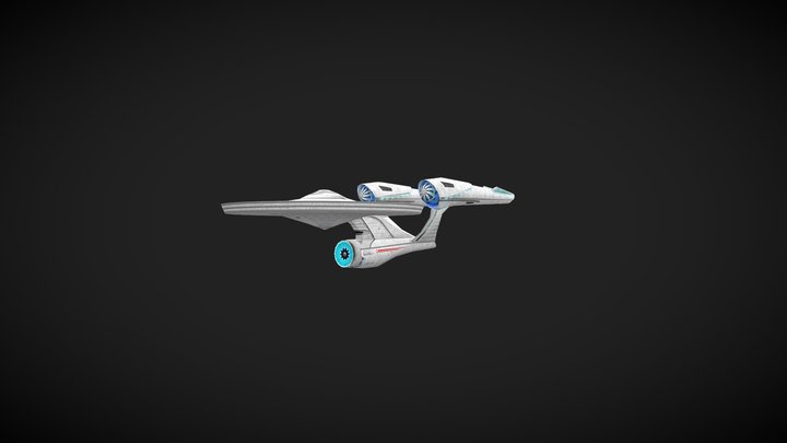 Star Trek - Kelvin timeline Constitution – Free 3D Model STL