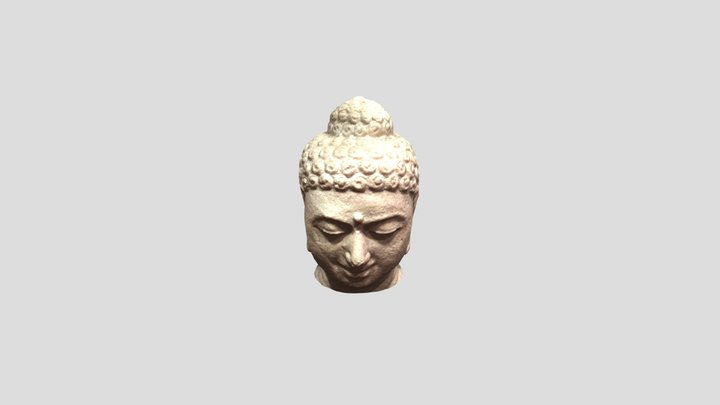 Statue Head 3D Model
