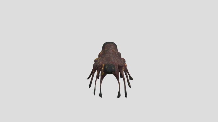 Alien Spider 3D Model
