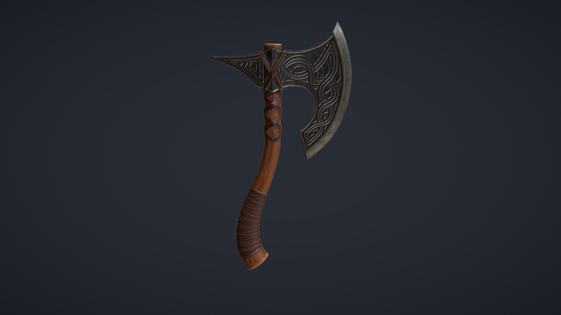 Viking Axe - 3D model by Artem Safronov (@artemsafronov) [5d62735 ...