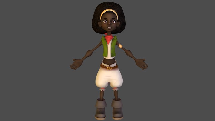 Terri 3D Model