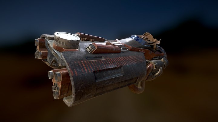 M.A.R.C Desert Cruiser 3D Model