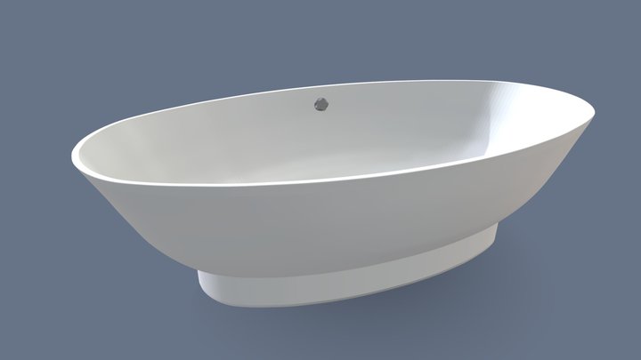 Garmoniya bath - Rock Design 3D Model
