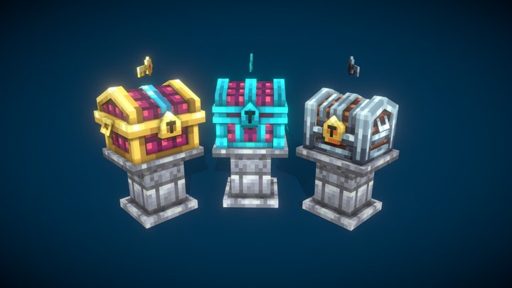 Chest pack 3D Model