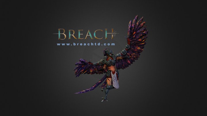 Raven Wing 3D Model