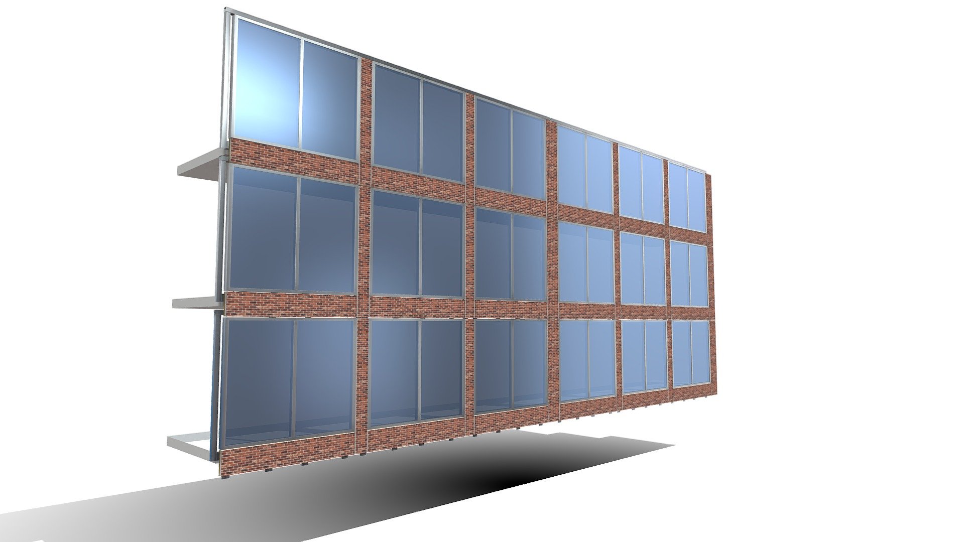 INF 85 Flat Panel Brick Facade