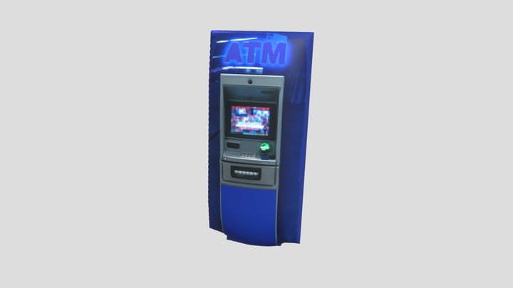 MESIN ATM 3D Model