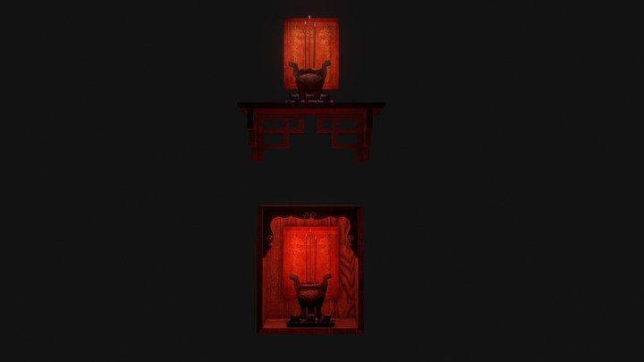 Vietnamese altar – Free 3D Model STL
